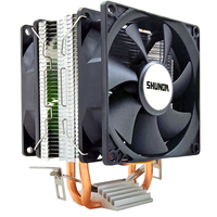 Chłodnica procesora IWONGOU 2011 2 chłodnica procesora ciepła X99 dla procesora Intel AMD Setsuhō RGB chłodnica wentylator chłodzący Cpu 2